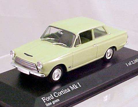 (image for) Ford Cortina Mk1, Green (1962) - Click Image to Close