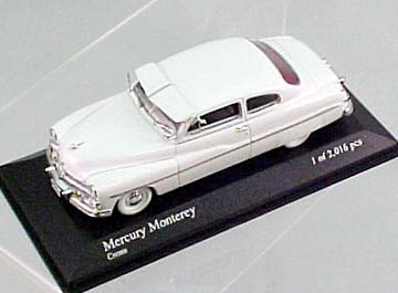 (image for) Mercury Monterey 2 door Coupe, Cream (1950) - Click Image to Close