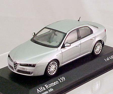 (image for) Alfa Romeo 159, Silver (2005) - Click Image to Close