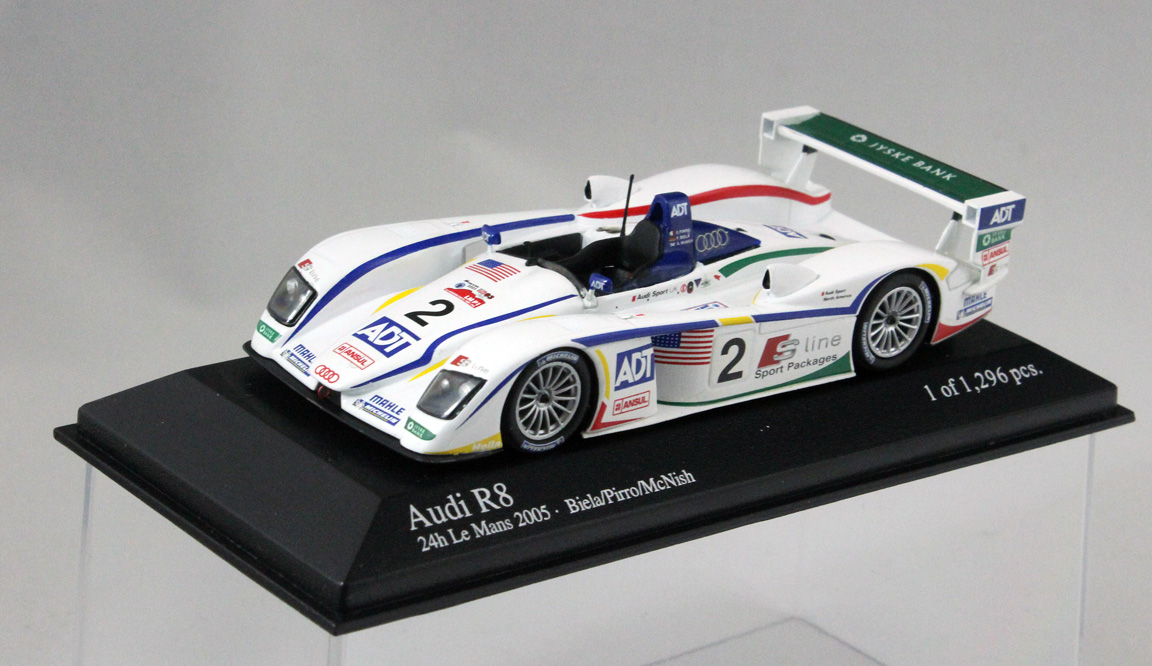 (image for) Audi R8 'Champion' Biela/Pirro/McNish #2 (LeMans 2nd Place 2005)