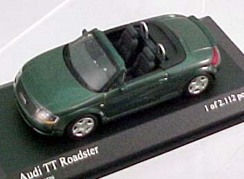 (image for) Audi TT Roadster, Metallic Green (1999) - Click Image to Close