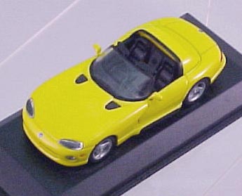 (image for) Dodge Viper Cabriolet, Yellow (1993) - Click Image to Close