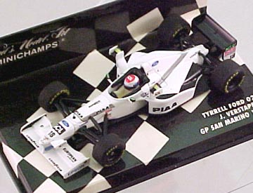 (image for) Tyrrell Ford 025 X Wings, Verstappen (San Marino GP 1997) - Click Image to Close