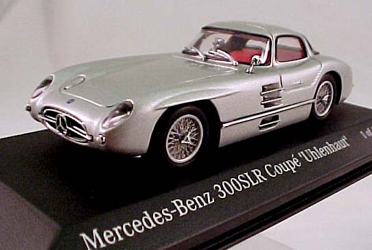 (image for) Mercedes 300 SLR Uhlenhaut Coupe, Silver (1955) - Click Image to Close
