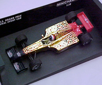 (image for) US Grand Prix 2000 Inaugural Event Car Gold Stars Version - Click Image to Close