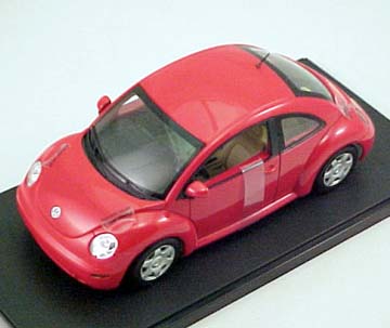 (image for) VW New Beetle, Red - Click Image to Close