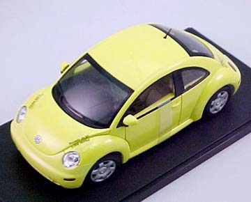 (image for) VW New Beetle, Yellow - Click Image to Close