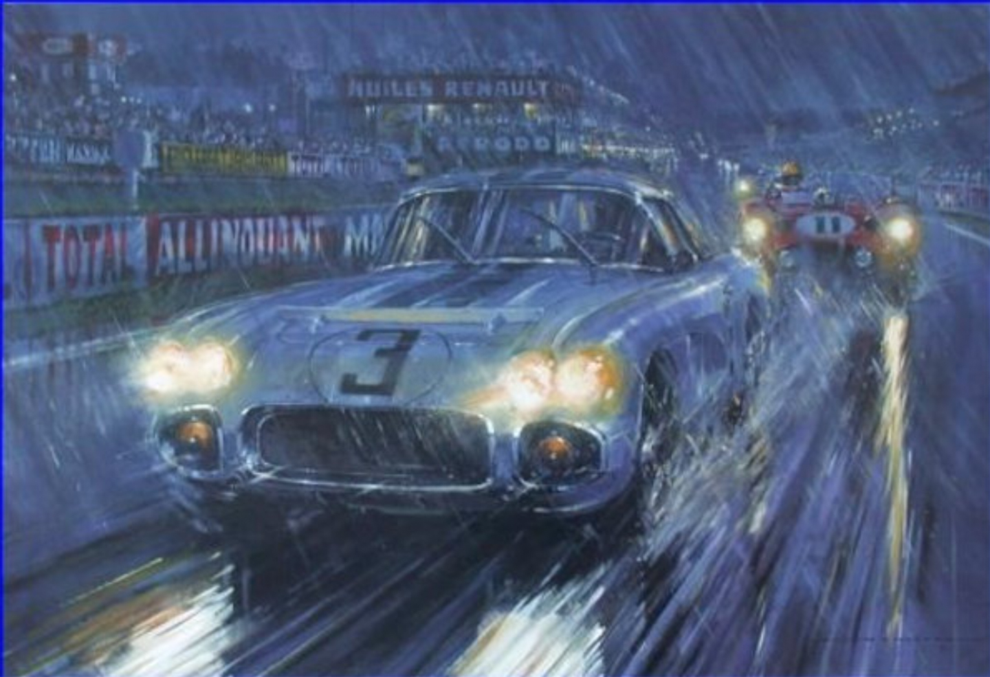 (image for) ‘American Thunder – Le Mans 1960’ by Nicholas A Watts