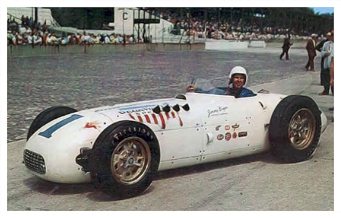 (image for) 1957 Kuzma 'Dean Van Lines' Monza 500 Winner - Jimmy Bryan - Click Image to Close
