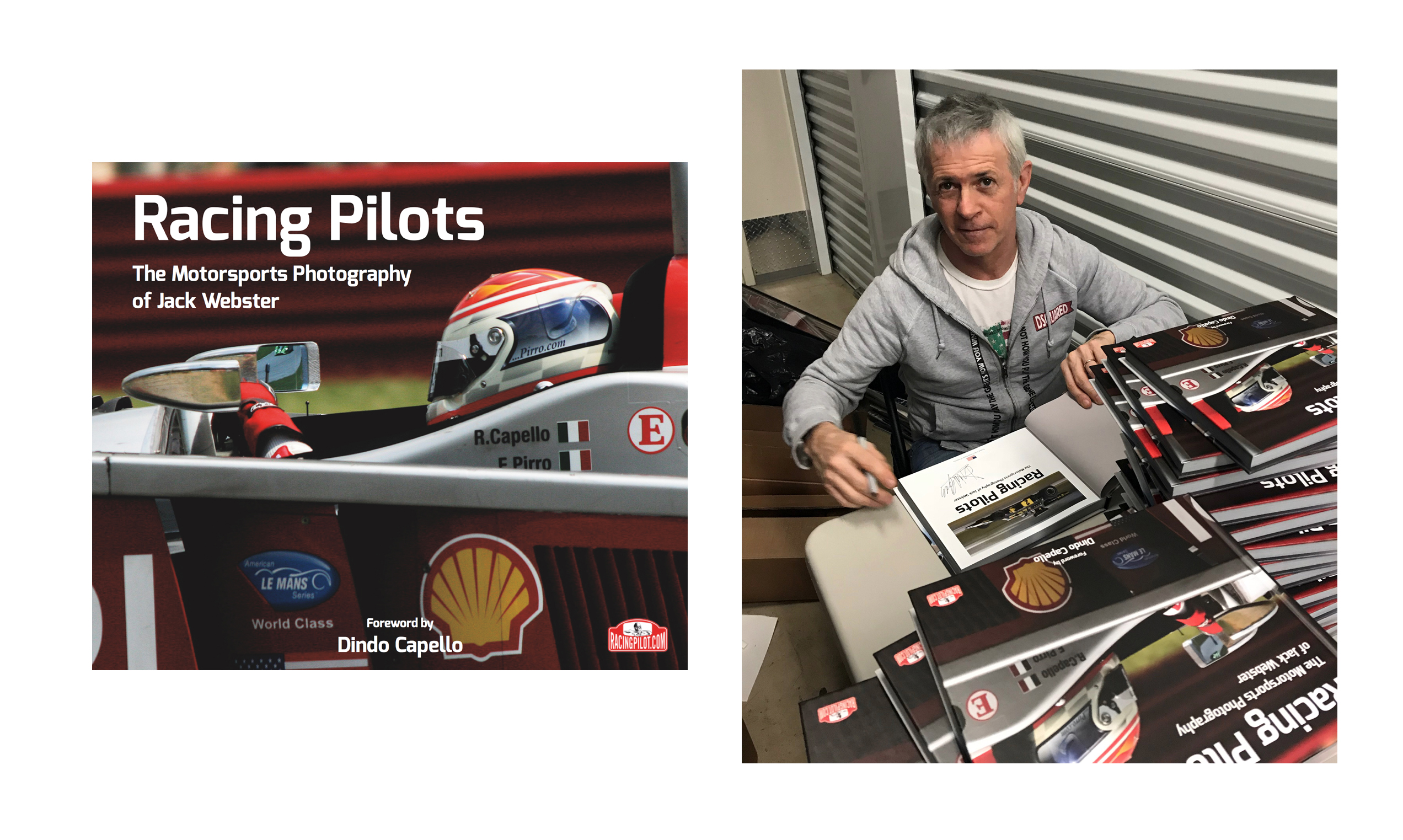 (image for) RACING PILOTS: Dindo Capello Signed Copies - SPECIAL PRICE!