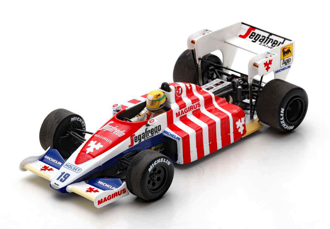 (image for) Toleman TG184 #19 - Ayrton Senna - 3rd, 1984 Portugal GP