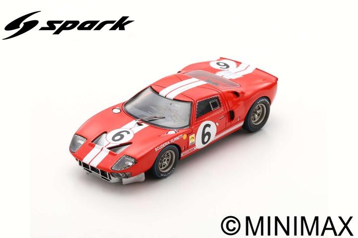 (image for) Ford GT40 #6 - Muller / Bucknum - 24h Le Mans 1965 - Click Image to Close