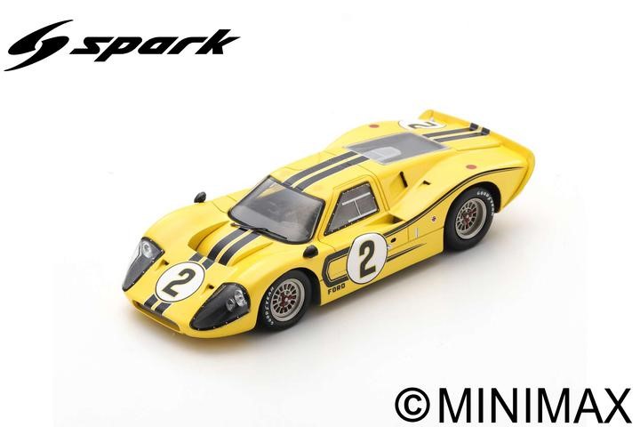 (image for) Ford GT40 Mk IV #2 - McLaren / Donohue - 4th, 24h Le Mans 1967 - Click Image to Close