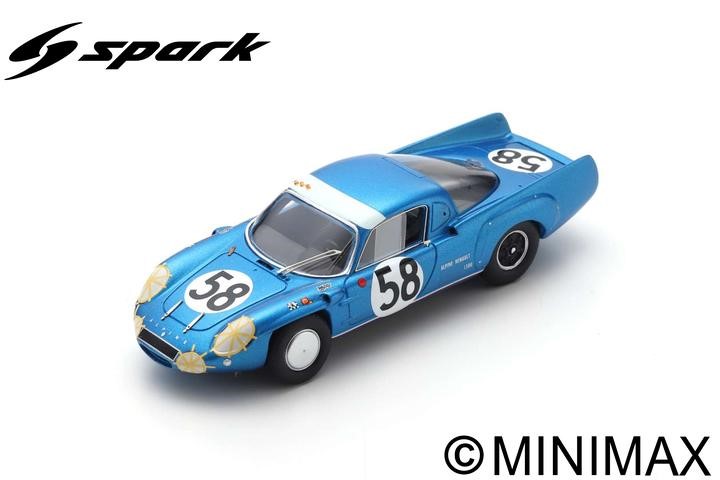 (image for) Alpine A210 #58 - Vidal/Cella - 24h Le Mans 1967