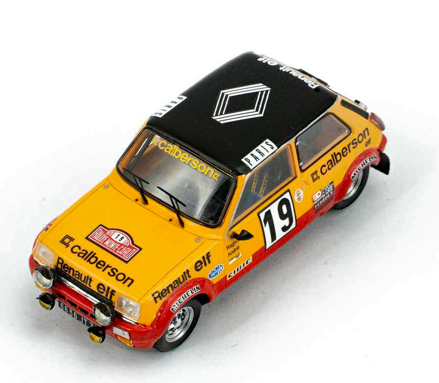 (image for) Renault 5 Alpine Gr2 #19 - 2nd, Rally Monte Carlo 1978