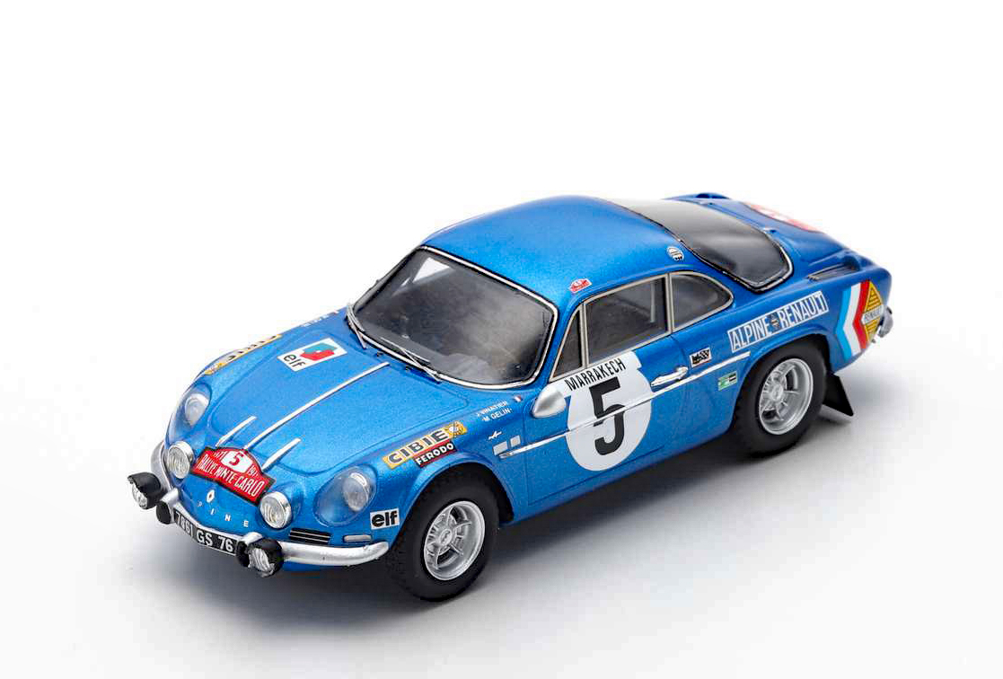 (image for) Alpine A110 #5 - Vinatier / Gélin - 1971 Monte Carlo Rally