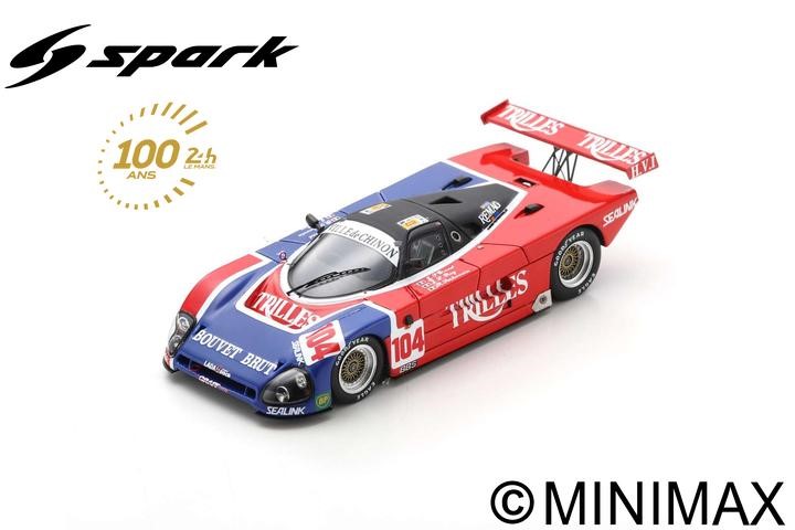 (image for) Spice SE89C #104 - 19th, 24h Le Mans 1989 - Click Image to Close