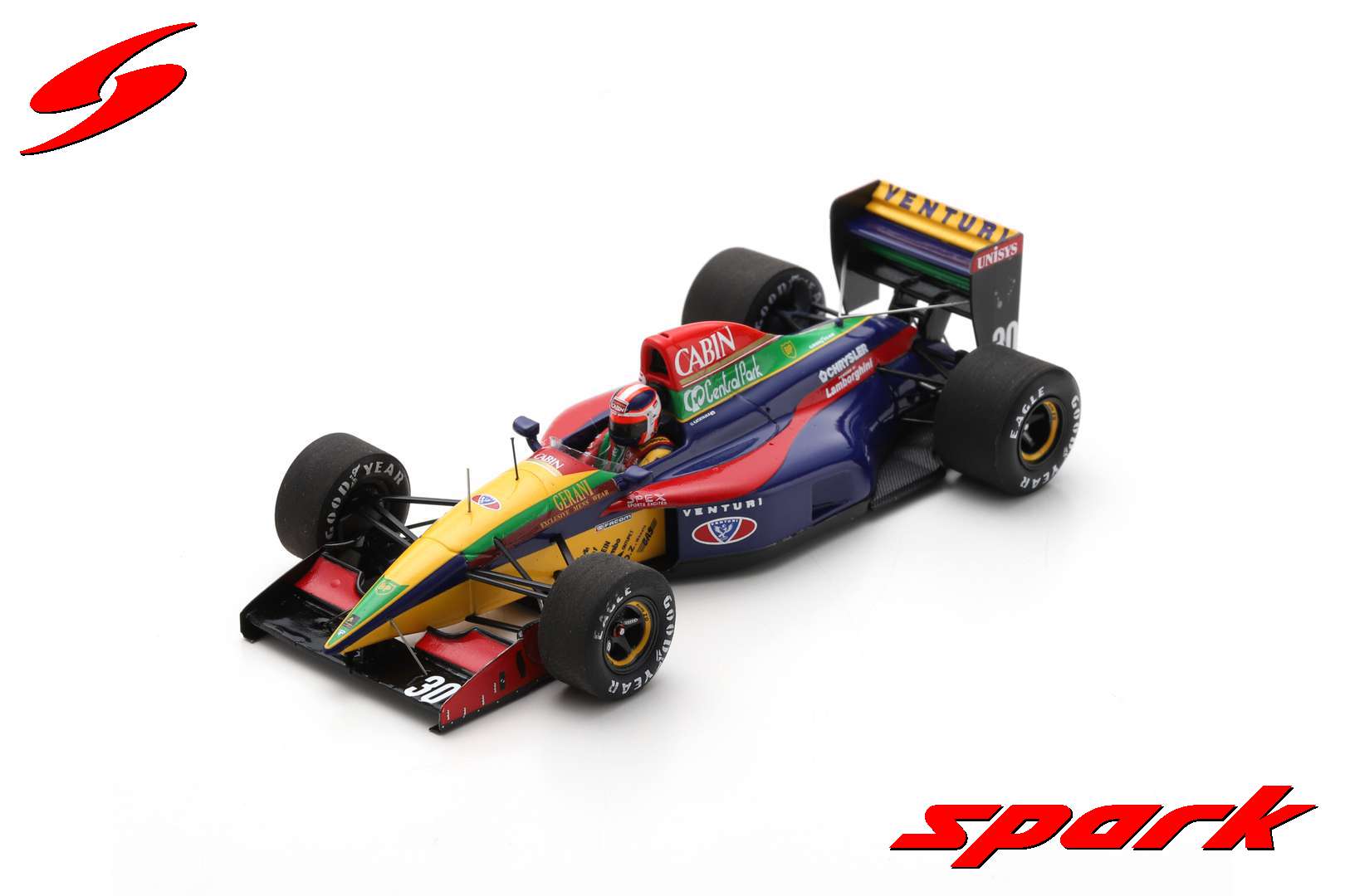 (image for) Venturi Larrousse LC92 #30 - Ukyo Katayama - 1992 SA GP