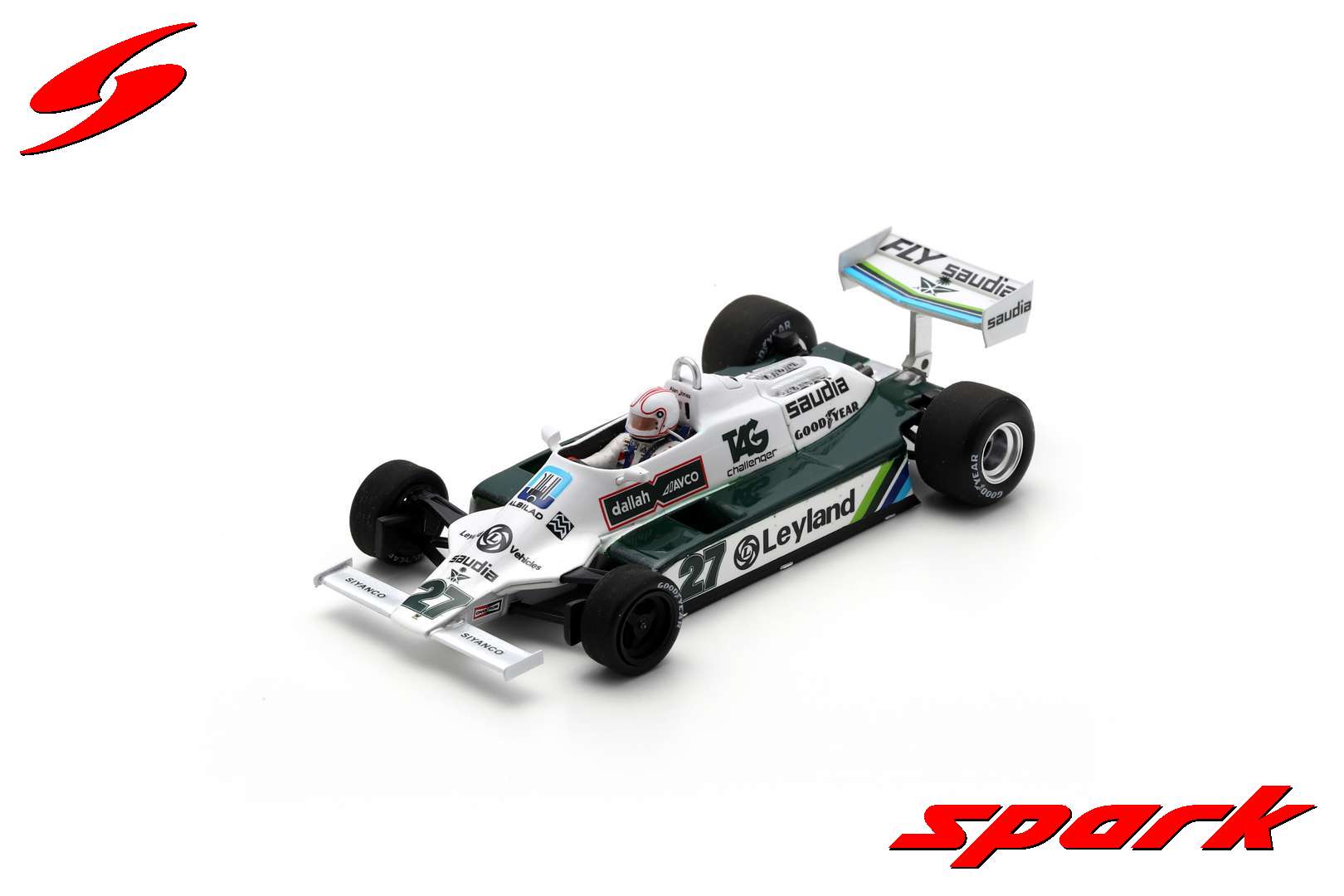 (image for) Williams FW07B #27 - Alan Jones - Winner, British GP 1980