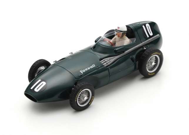 (image for) Vanwall VW2 #10 - Harry Schell - 4th, 1956 Belgian GP - Click Image to Close