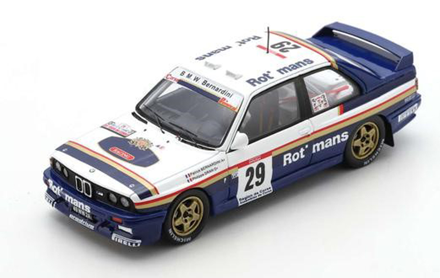 (image for) BMW E30 #29 -7th, Tour de Corse Rallye de France 1991