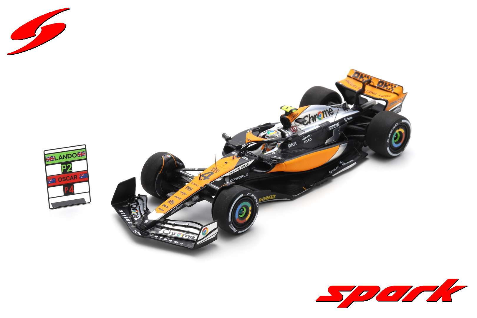 (image for) McLaren MCL60 #4 - Lando Norris - 2nd, 2023 British Grand Prix