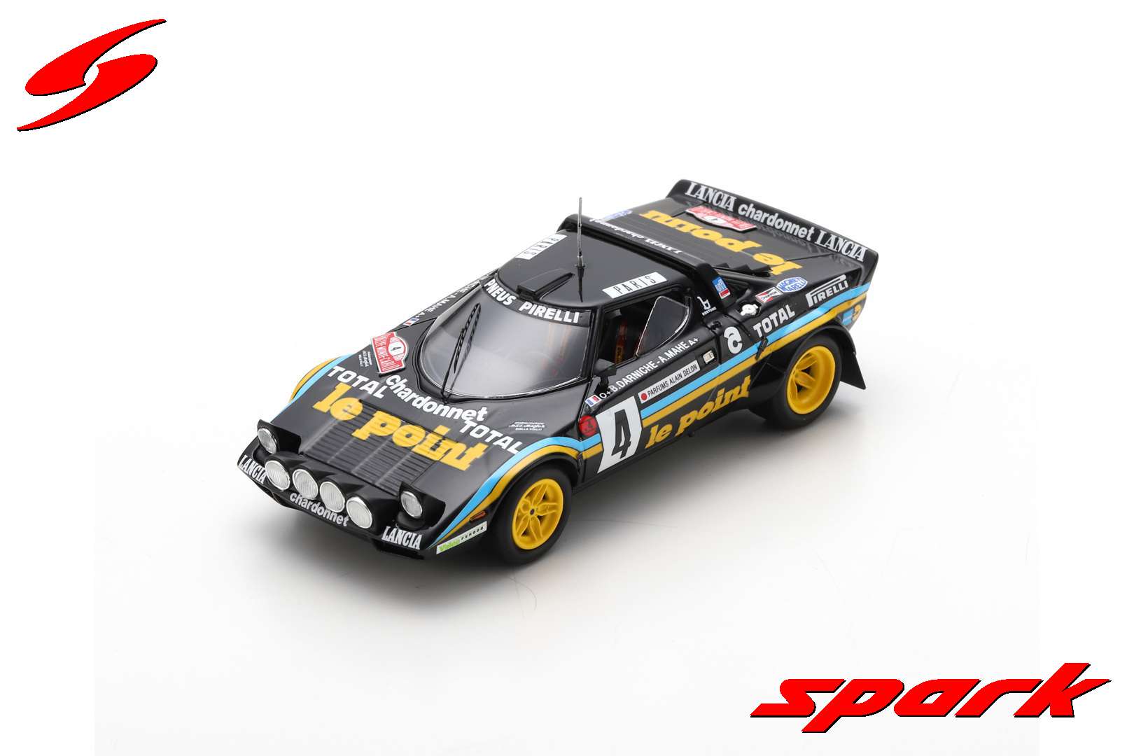 (image for) Lancia Stratos #4 - Darniche / Mahé - 6th,Rally Monte Carlo 1981