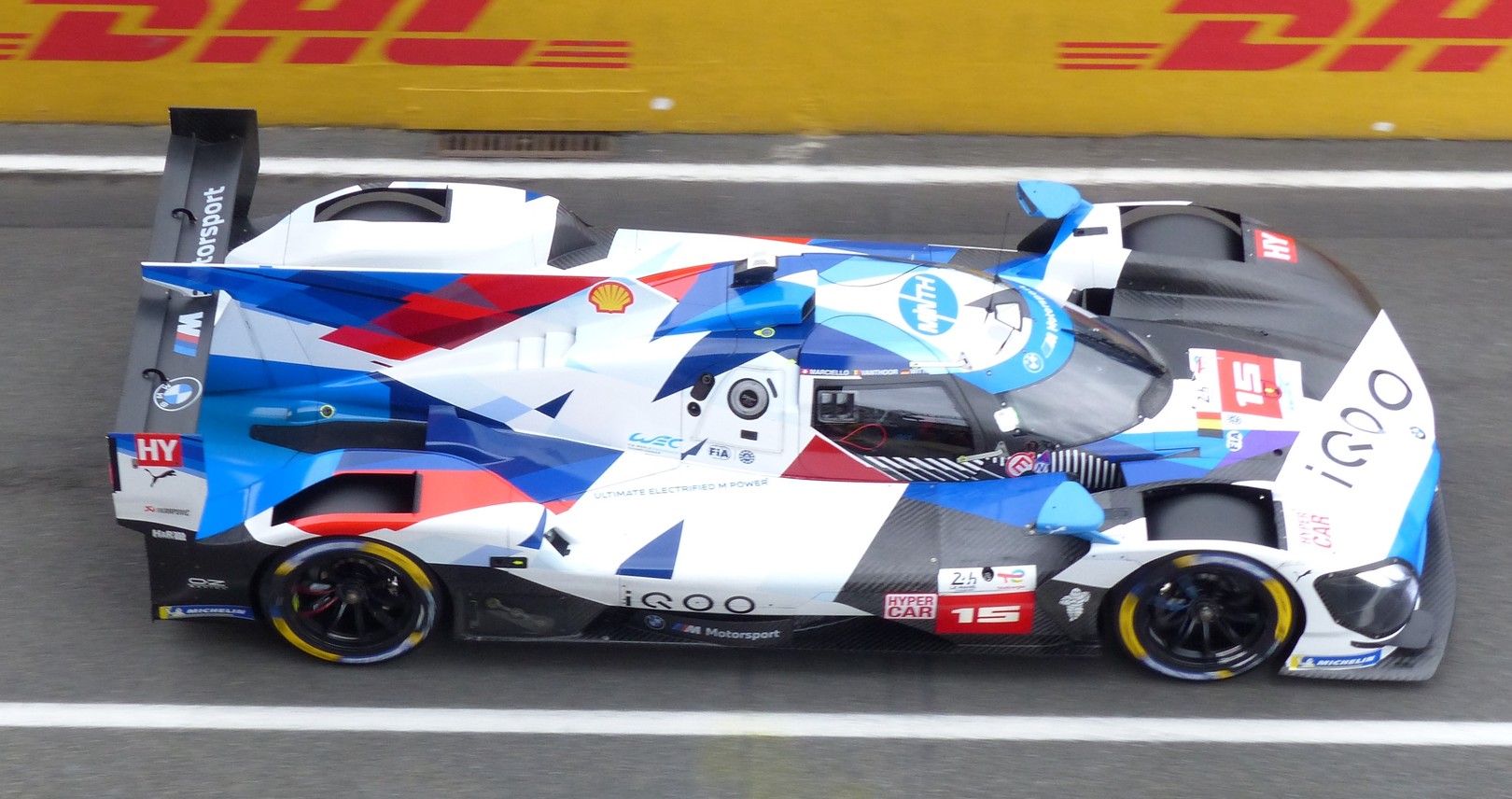 (image for) BMW M Hybrid V8 #15 BMW M Team WRT - Vanthoor/Marciello/Wittmann - 24H Le Mans 2024