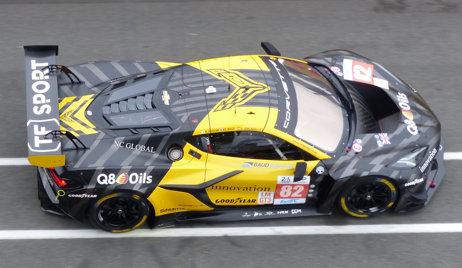 (image for) Corvette Z06 GT3.R #82 TF Sport - Juncadella/Kolzumi/Baud - 24H Le Mans 2024