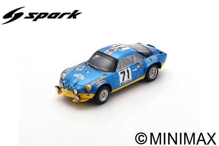 (image for) Alpine A110 #71 - Vainqueur Criterium des Cevenes 1971