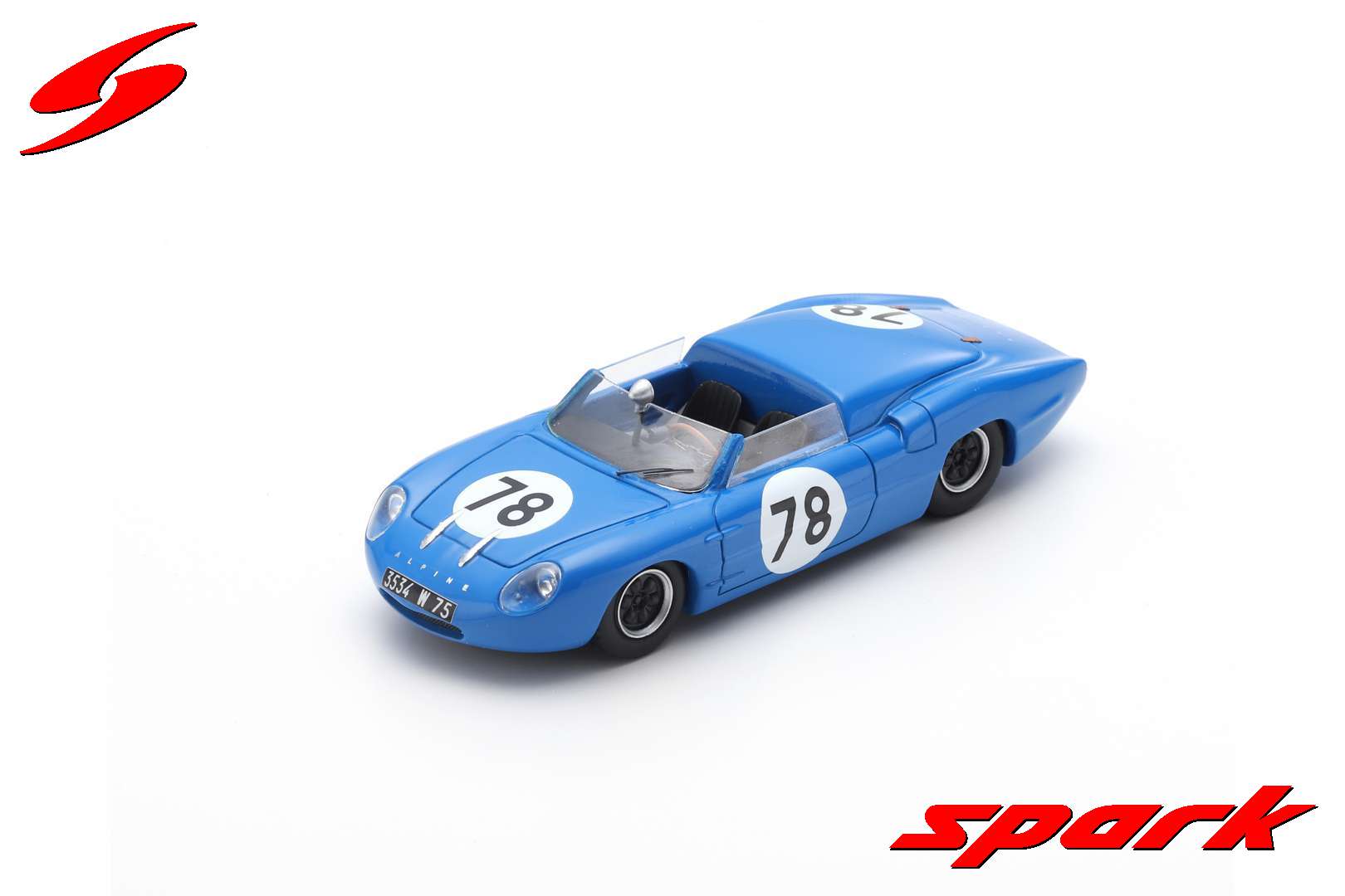 (image for) Alpine M63 Barquette #78 3H d'Auvergne 1963 JOSÉ Rosinski