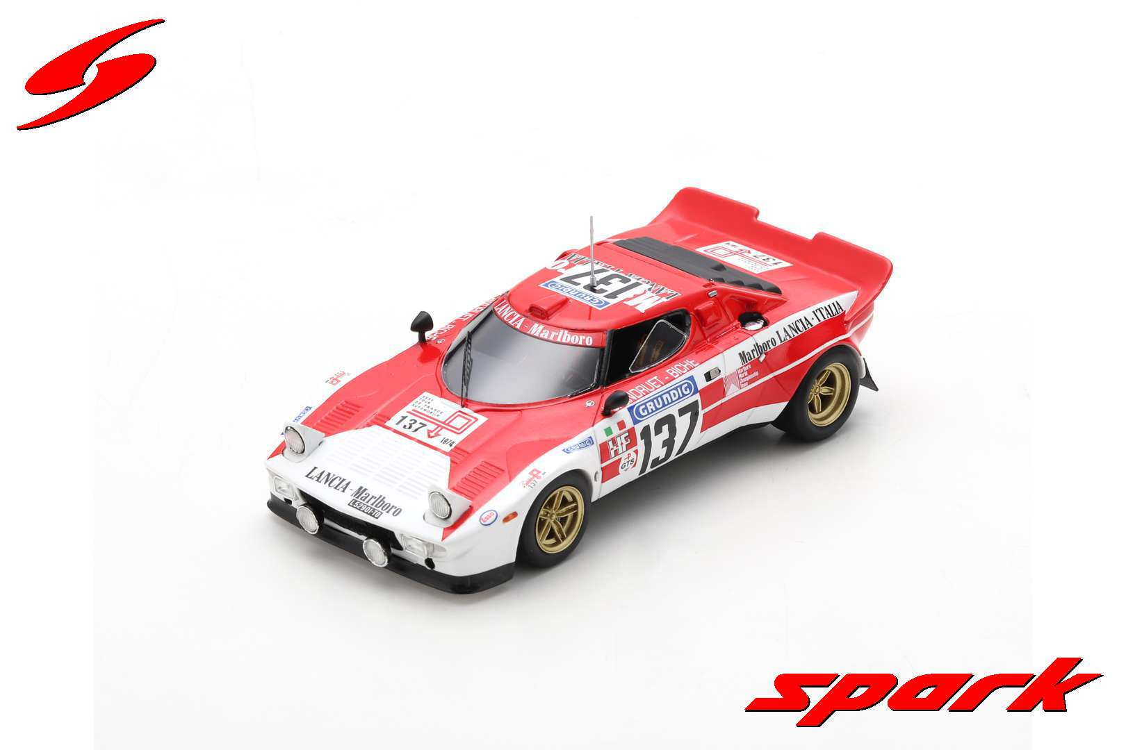 (image for) Lancia Stratos HF #137 - 3rd, Tour de France Automobile 1974