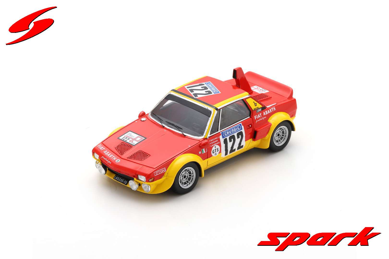 (image for) Fiat X 1/9 Abarth #122 - Tour de France Automobile 1974