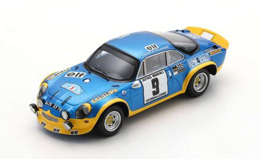 (image for) Alpine A110 Turbo #9 - Vainqueur Critérium des Cévennes 1972