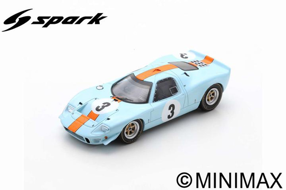 (image for) Mirage M1 #3 - Ickx / Hawkins - Vainqueur, 1000km de Paris 1967