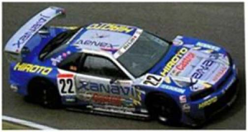 Xanavi Hiroto Nissan Skyline GT-R (R34) #22 - GT500 JGTC 2001