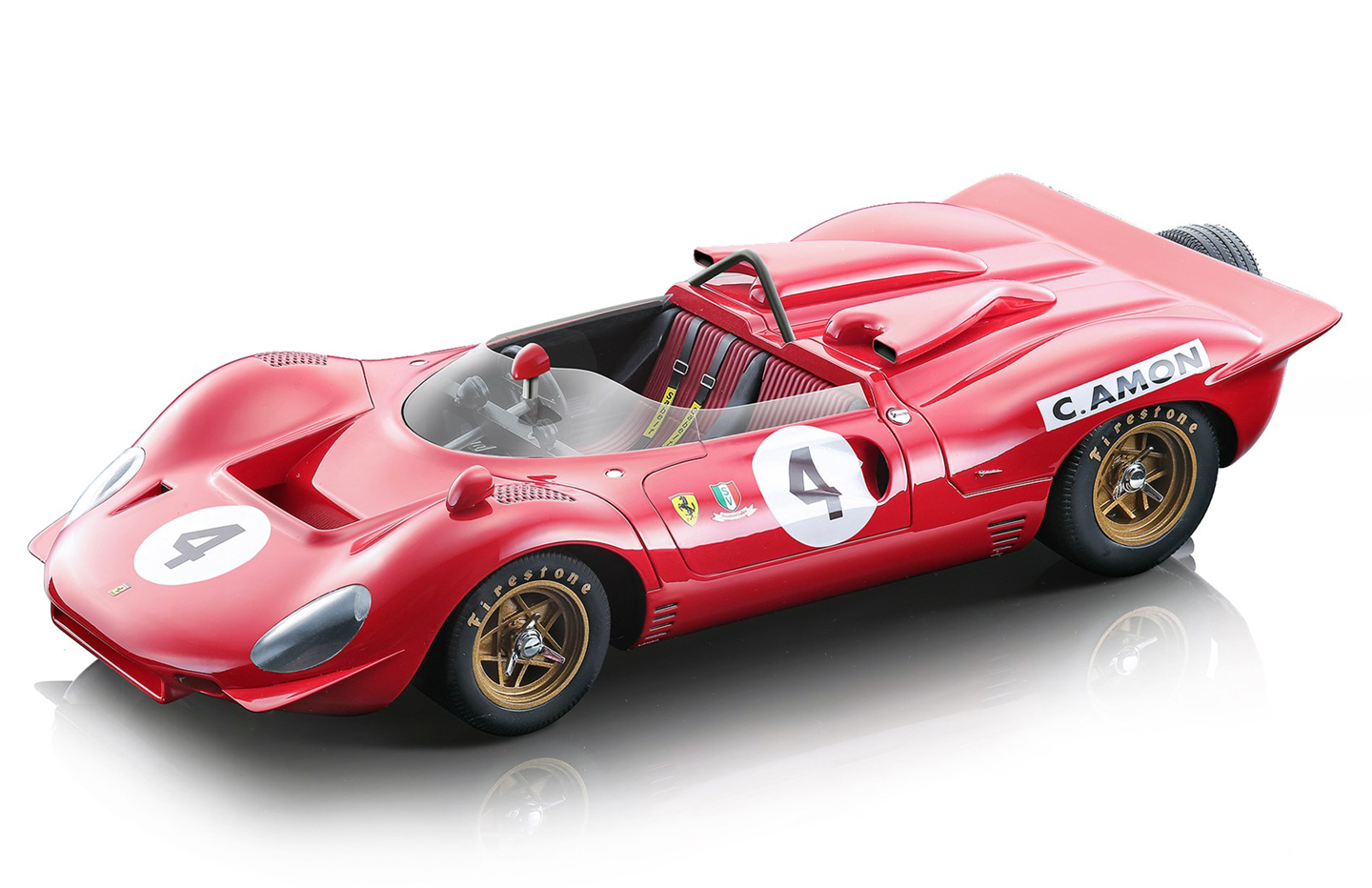 (image for) Ferrari 350 P4 #4 - Chris Amon - Tasman Surfers Paradise 1968