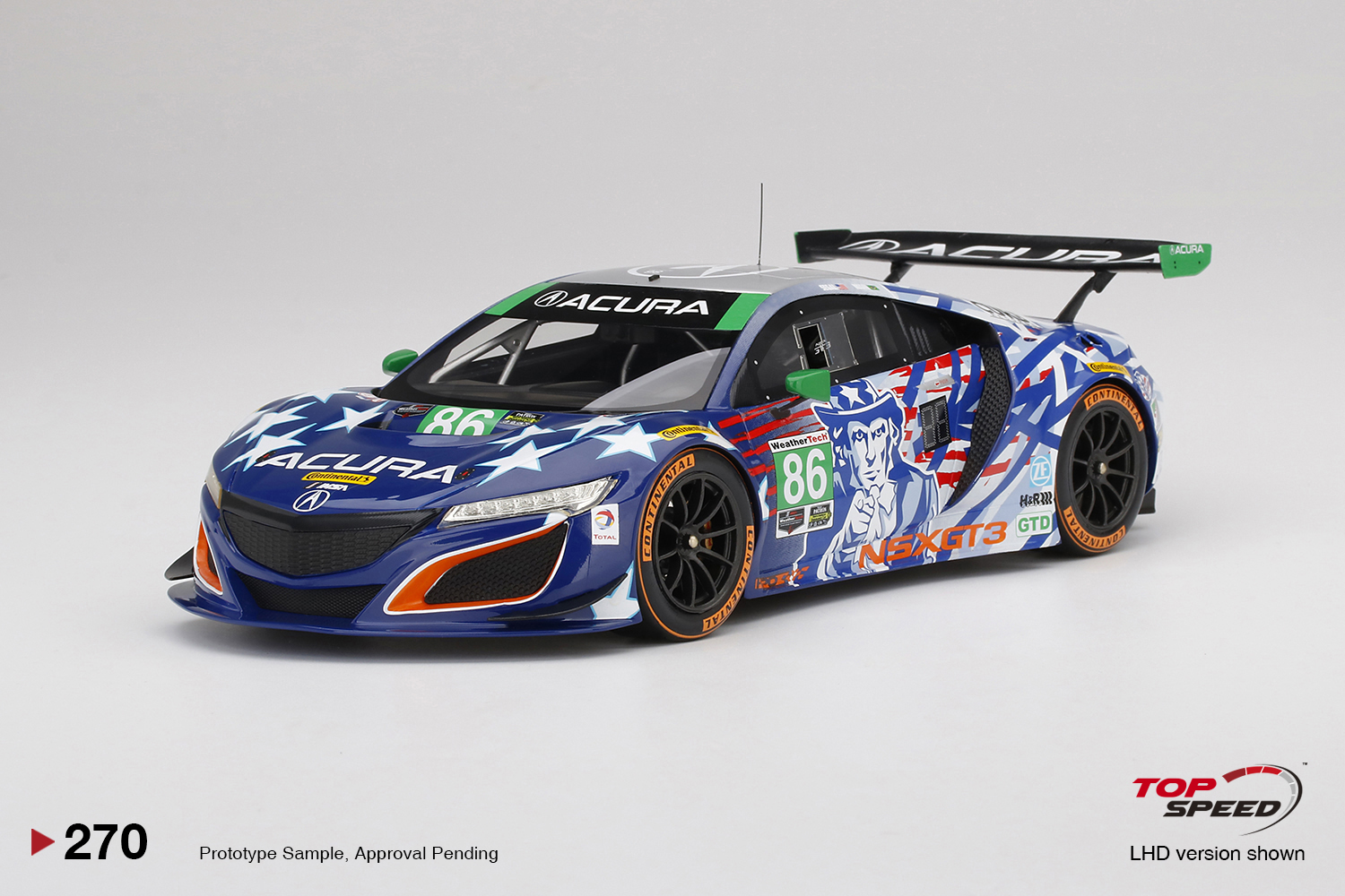 (image for) Acura NSX GT3 #86 'Uncle Sam' - 2017 Watkins Glen IMSA