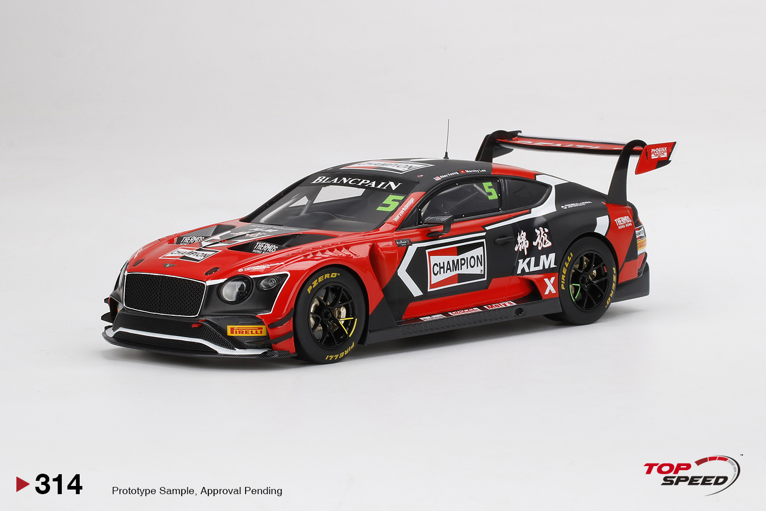 (image for) Bentley Continental GT3 #5 - Champion, 2018 Blancpain GT Asia