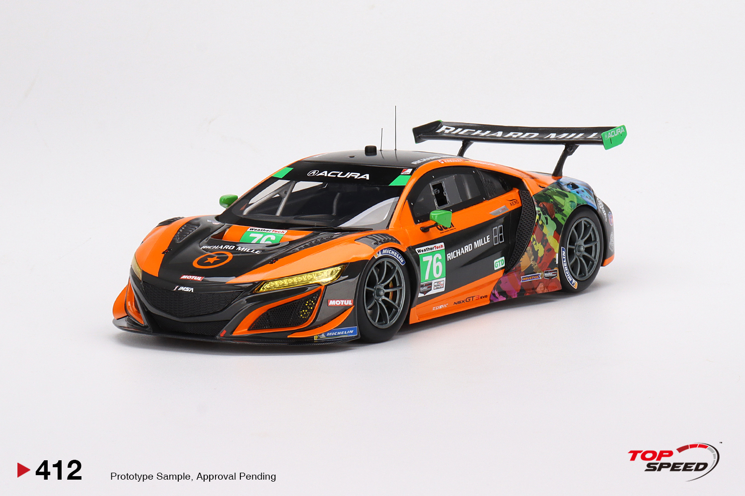 (image for) Acura NSX GT3 EVO #76 - Compass Racing IMSA 2021