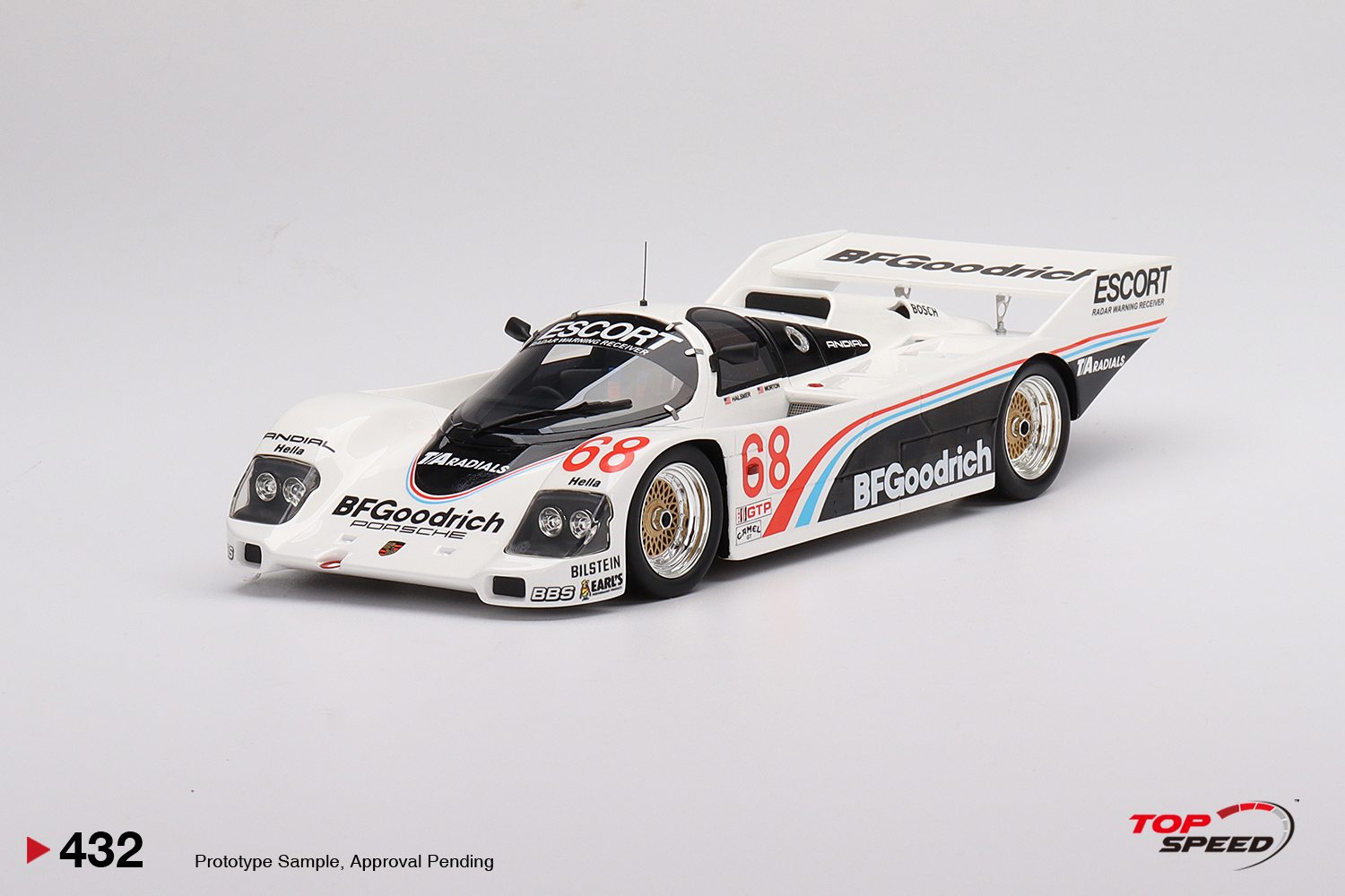 (image for) Porsche 962 #68 - BFGoodrich - 1986 Road America 500