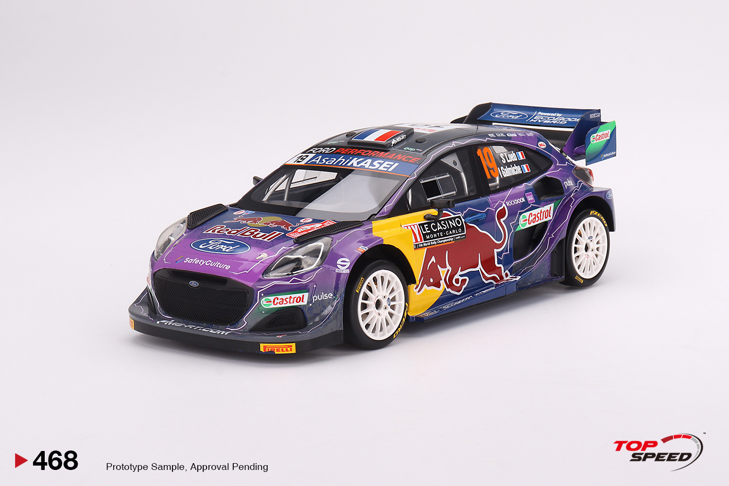 (image for) Ford Puma Rall 1 #19 - 2022 Rally Monte Carlo Winner