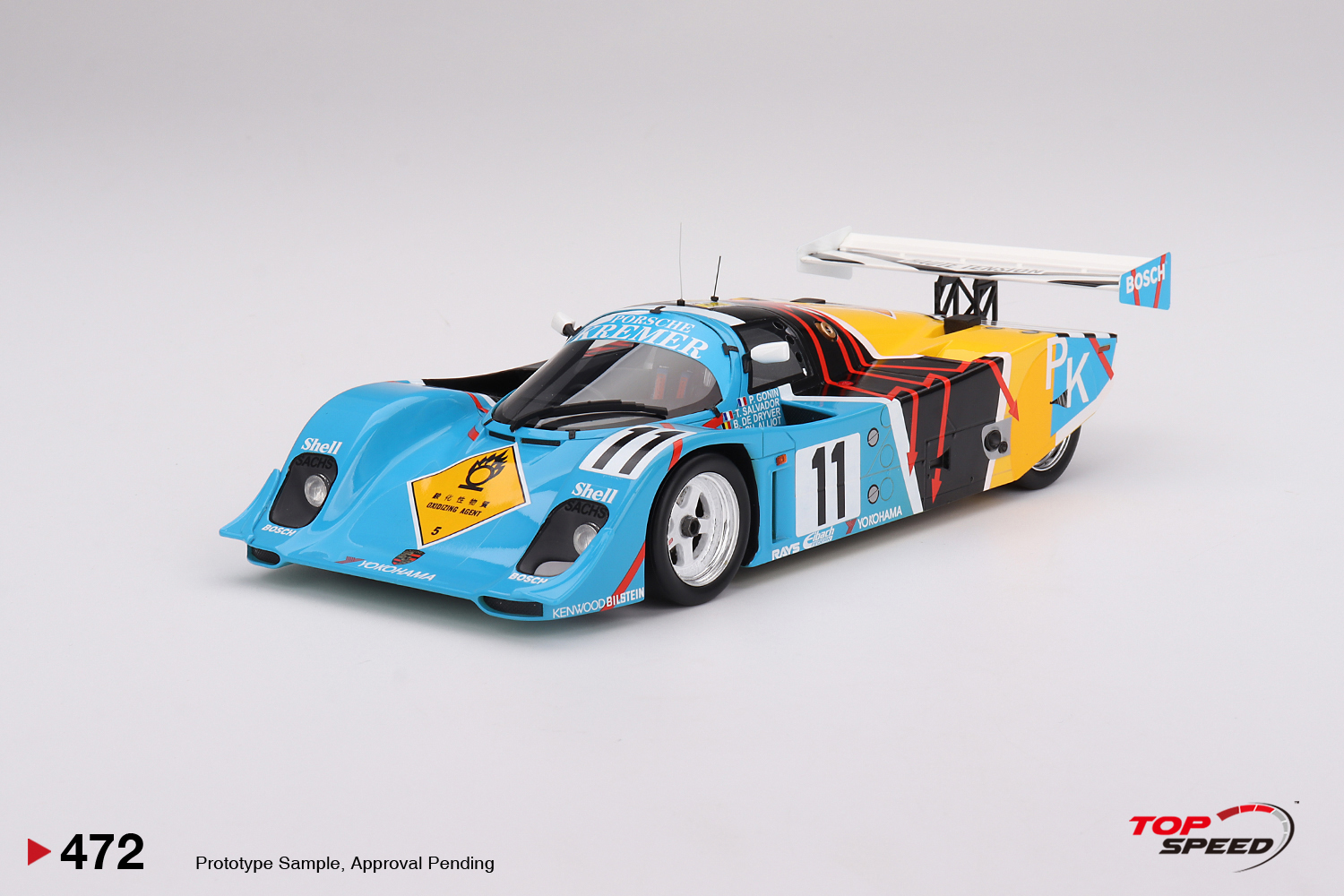 (image for) Porsche 962 CK6 #11 Porsche Kremer Racing LM 1990