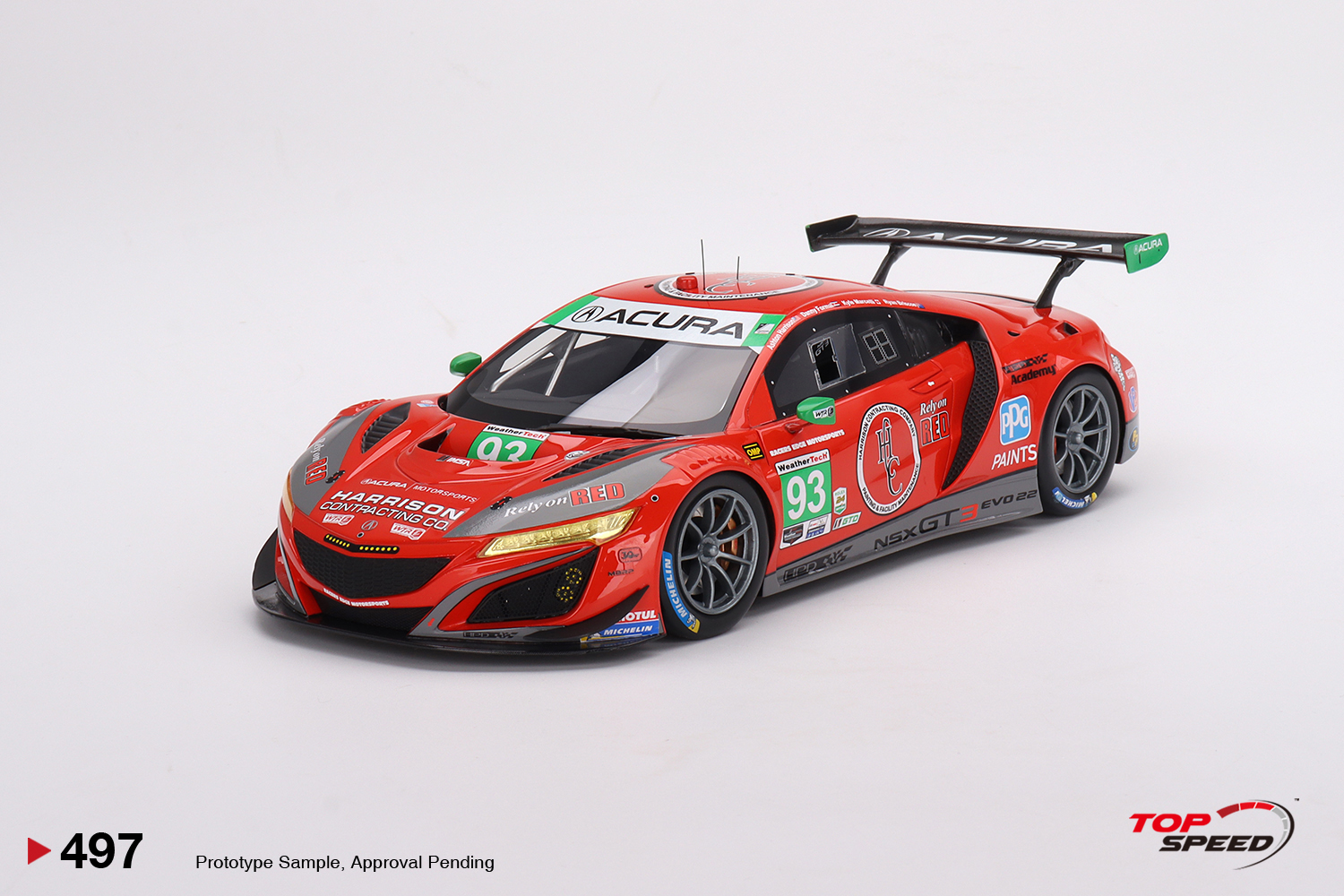 (image for) Acura NSX GT3 EVO22 #93 - 2023 IMSA Daytona 24 Hours