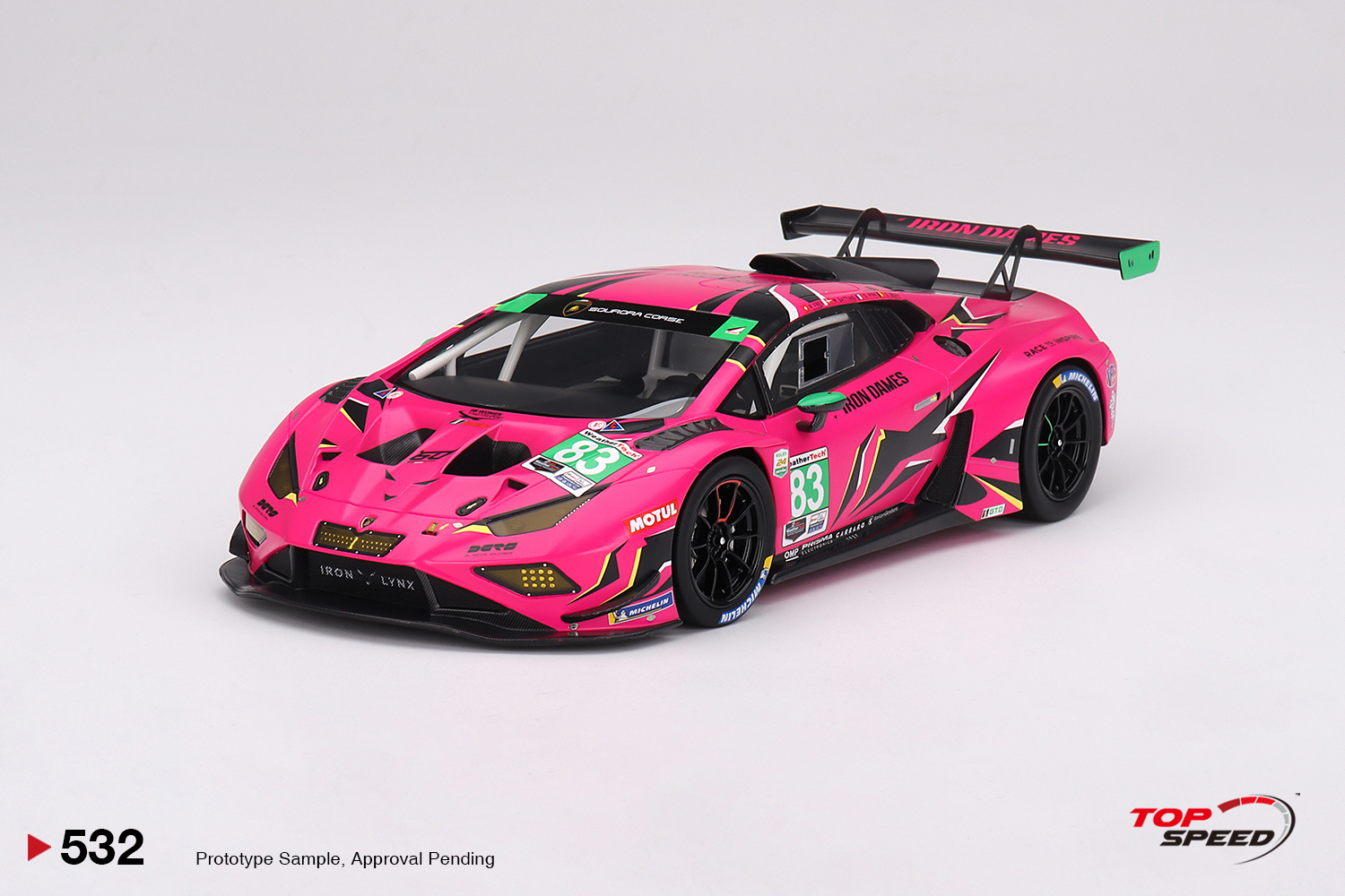 (image for) Lamborghini Huracan GT3 EVO2 #83 - Iron Dames - 2023 IMSA Daytona 24 Hours