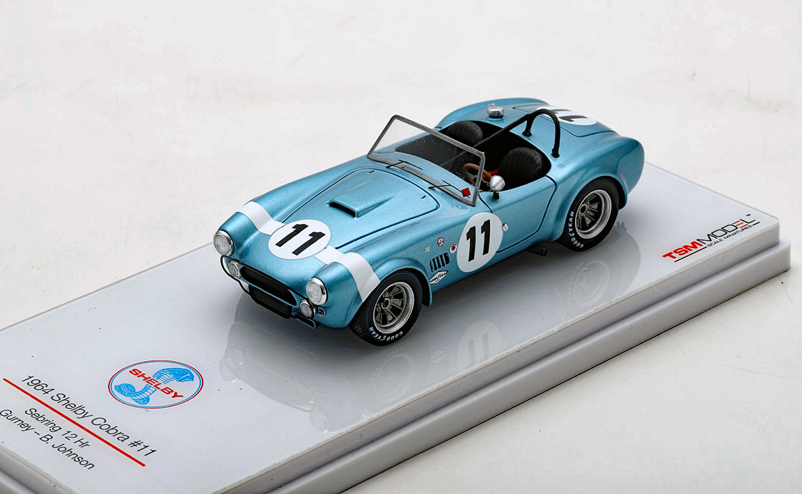 (image for) Shelby Cobra #11 - Gurney / Johnson - Sebring 1964