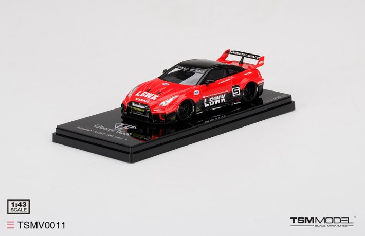 (image for) LB-Silhouette Works GT Nissan 35GT-RR Ver.1 Red/Black