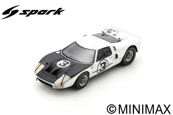 (image for) Ford GT40 Mk2 #3 - Hansgen/Donohue - 2nd, 1966 12h Sebring