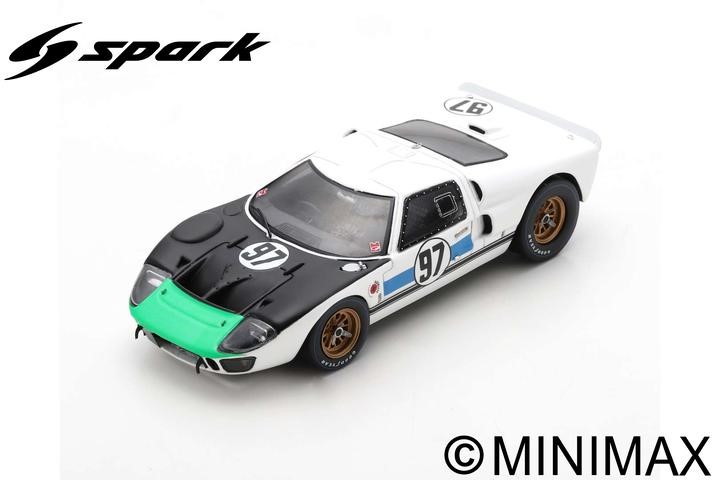 (image for) Ford GT40 Mk2 #97 - Gurney/Grant - 2nd, 24h Daytona 1966 - Click Image to Close