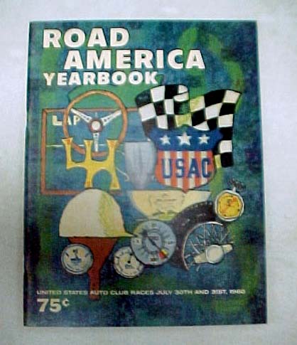 (image for) 1960 Road America Yearbook - USAC Races - Click Image to Close